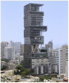 Maailma kalleim elamu: 27-korruseline eramaja Indias