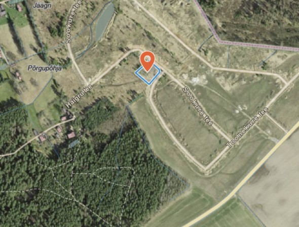 For sale  - land Sookure tee 9, Kurepalu küla, Kastre vald, Tartu maakond