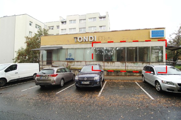 Üürile anda kaubanduspind Kajaka  4, Kristiine linnaosa, Tallinn, Harju maakond