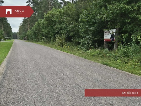For sale  - land Kaarli tee 16, Upa küla, Saaremaa vald, Saare maakond