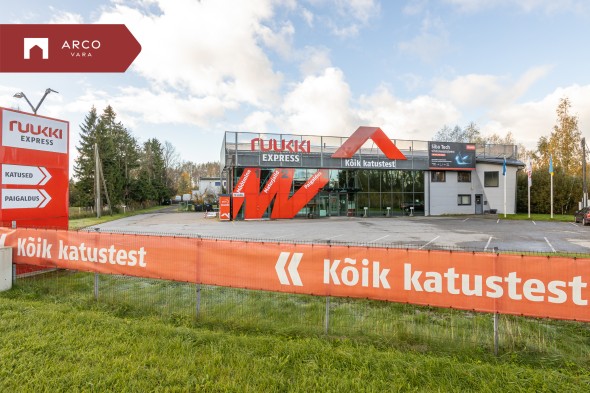 Üürile anda teeninduspind Tartu maantee 98, Peetri alevik, Rae vald, Harju maakond Üürile anda teeninduspind Tartu maantee 98, Peetri alevik, Rae vald, Harju maakond