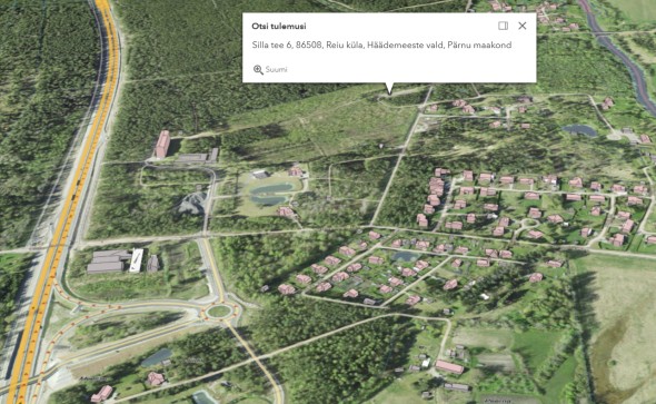 Müüa majaosa Silla tee 6-13, Reiu küla, Häädemeeste vald, Pärnu maakond