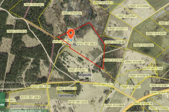 Müüa maa Rahakaevu, Lehola küla, Lääne-Harju vald, Harju maakond