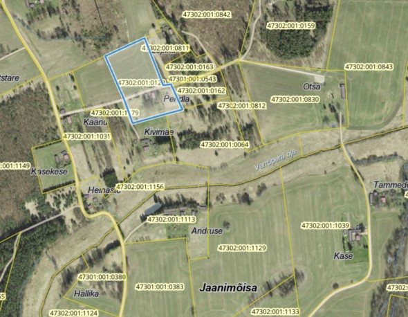 For sale  - farm Pendla, Jaanimõisa küla, Põlva vald, Põlva maakond