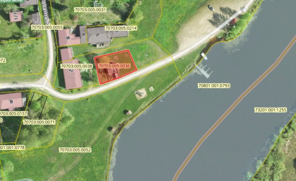 Müüa maa Sadama 3, Võõpsu alevik, Räpina vald, Põlva maakond