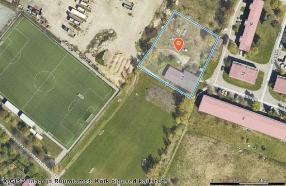 For sale  - land Kaare 10a, Kuressaare linn, Saaremaa vald, Saare maakond