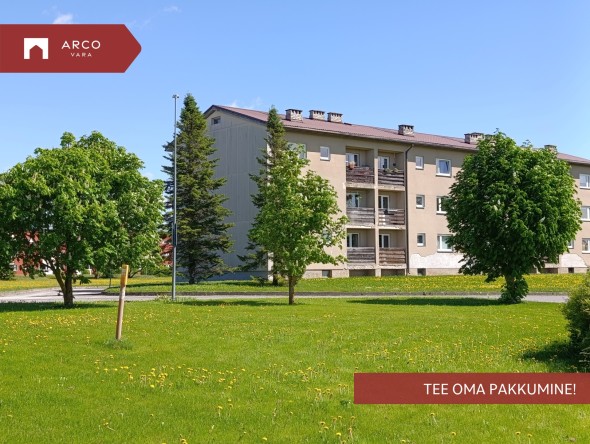 For sale  - apartment Puiestee 9, Sõmeru alevik, Rakvere vald, Lääne-Viru maakond