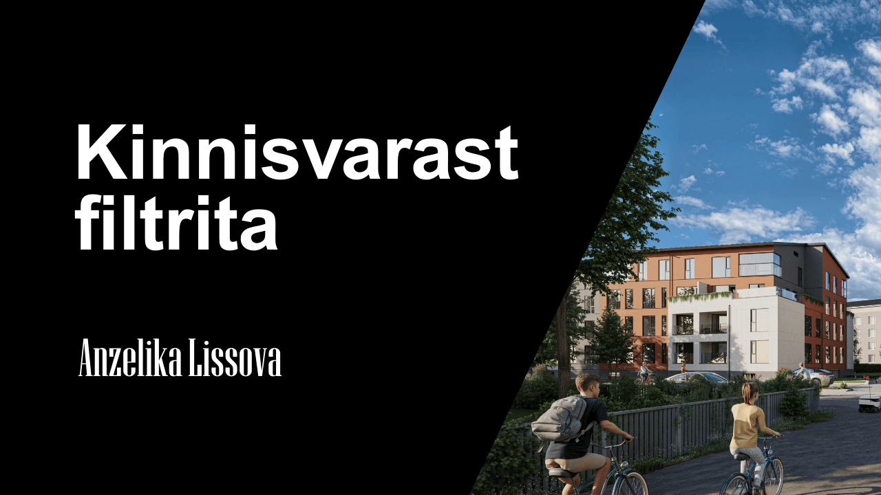 Saade: Kinnisvarast filtrita I Seadustamine