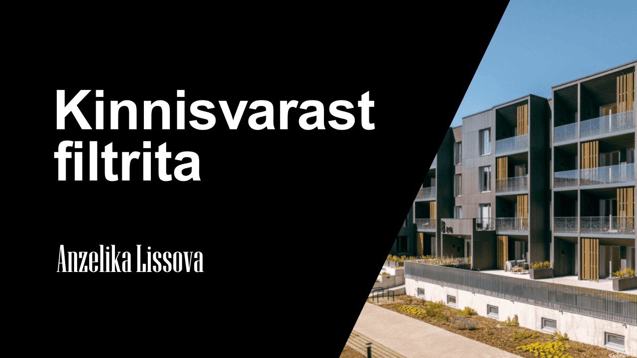 Saade: Kinnisvarast filtrita I Swedbani eluasemelaenude valdkonnajuht Anne Pärgma