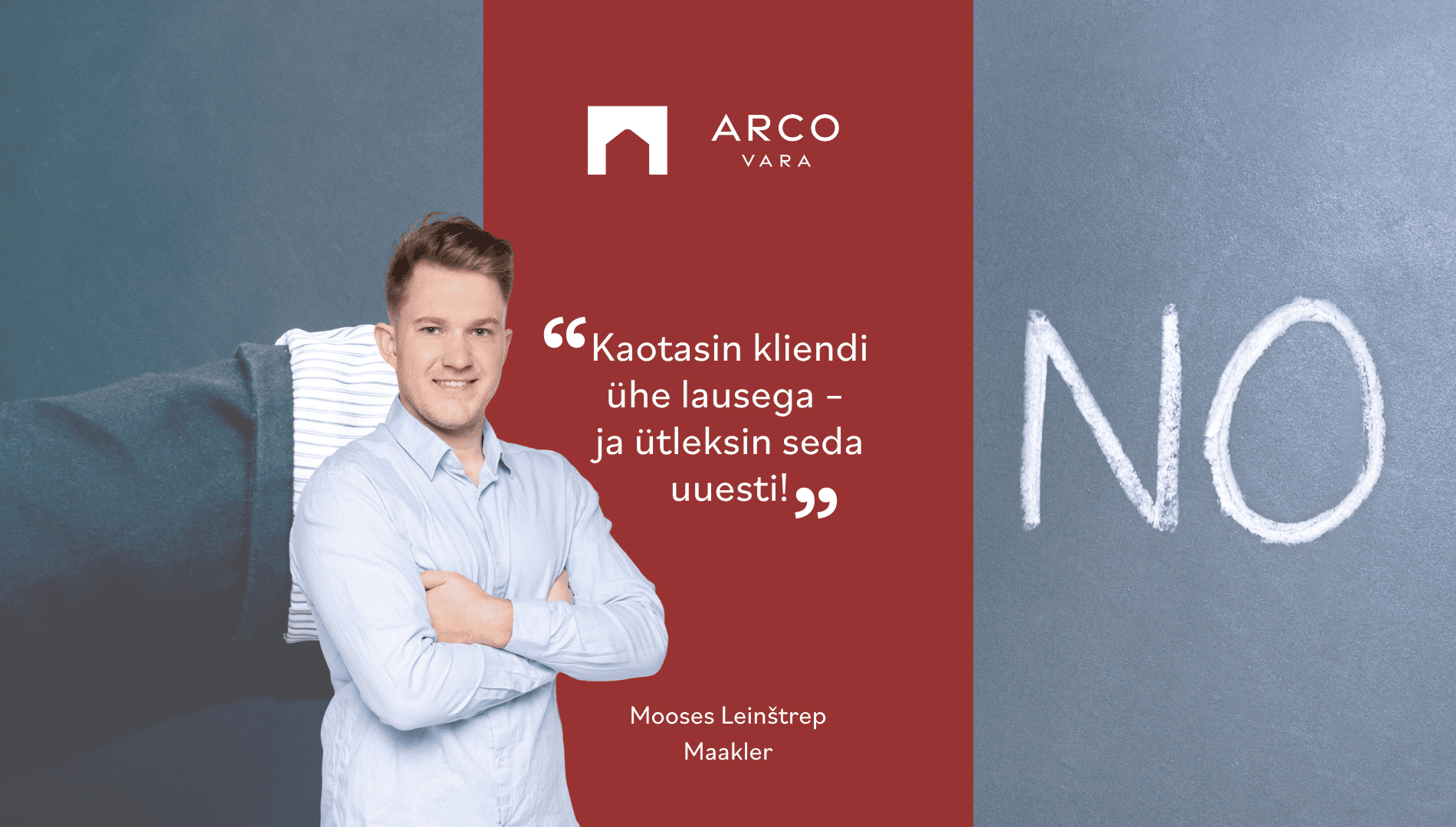 Mooses Leinštrep: Kaotasin kliendi ühe lausega – ja ütleksin seda uuesti!