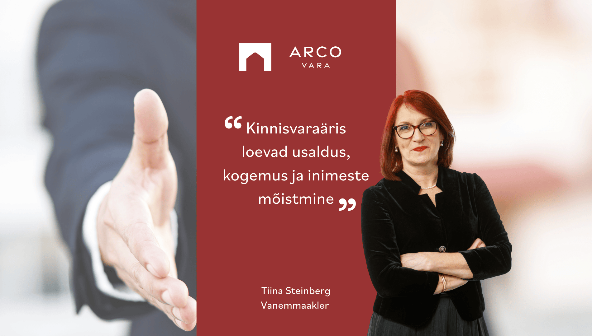 Tiina Steinberg: Kinnisvaraäris loevad usaldus, kogemus ja inimeste mõistmine