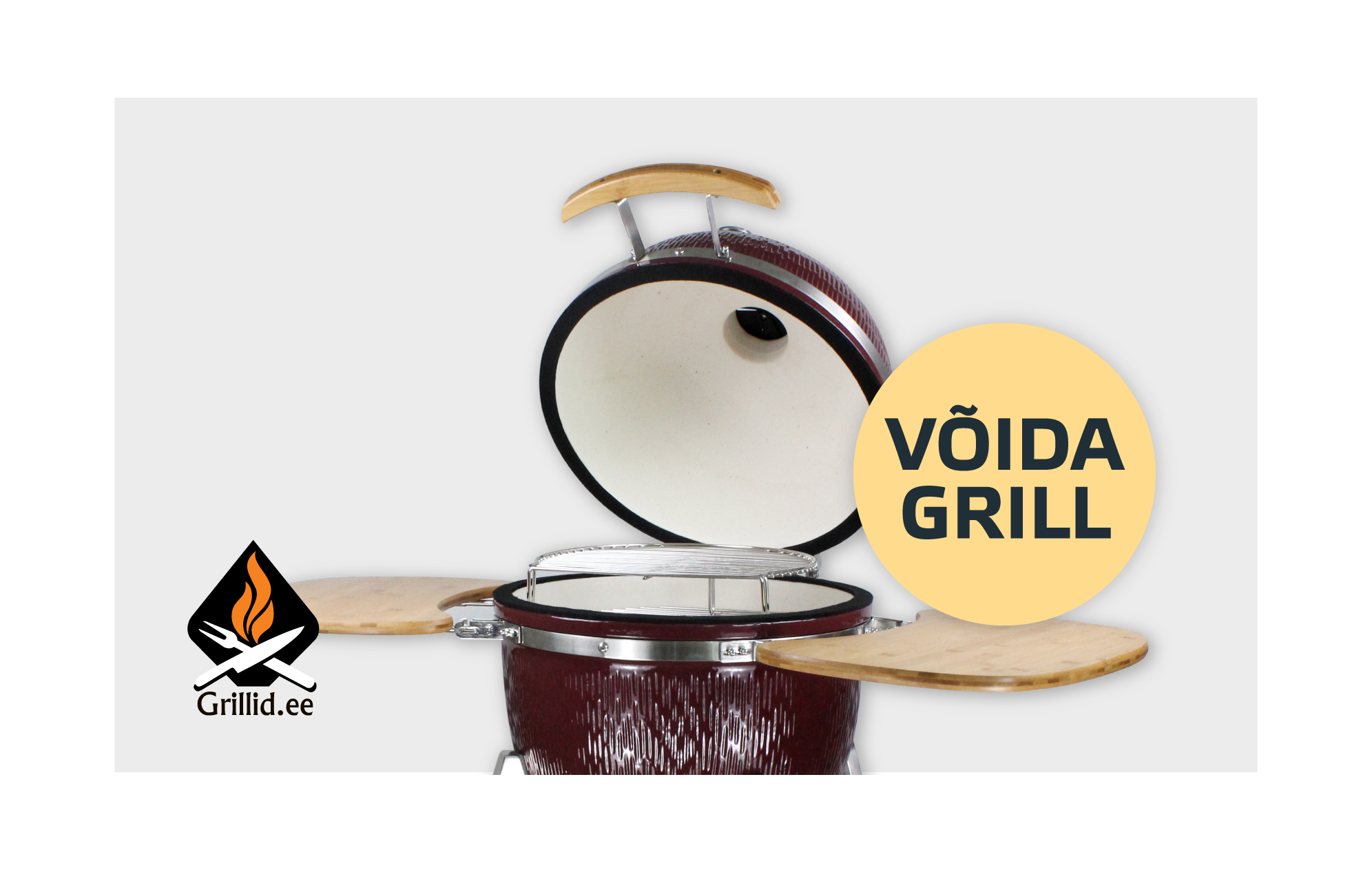 Võida Kamado Grill Cherry Classic