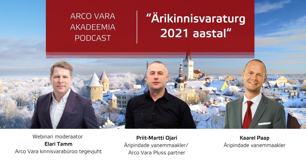 Ärikinnisvaraturg 2021 aastal