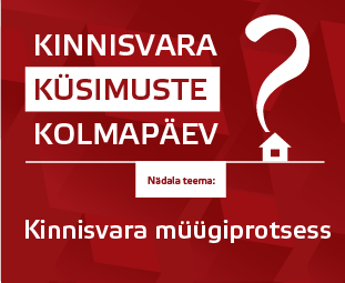 Kinnisvara Küsimuste Kolmapäev - Kinnisvara müügiprotsess