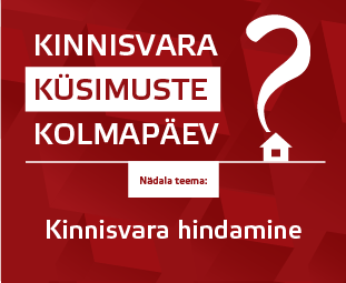 Kinnisvara Küsimuste Kolmapäev - Kinnisvara hindamine