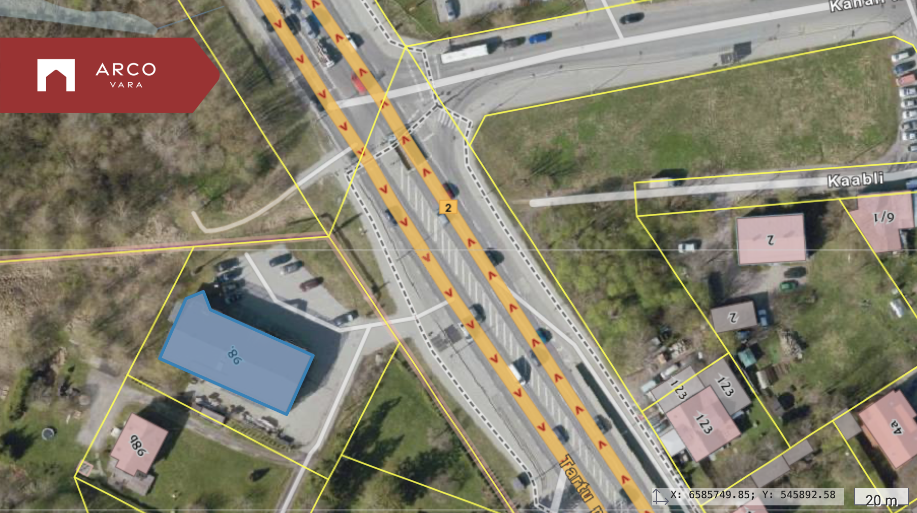 Üürile anda teeninduspind Tartu maantee 98, Peetri alevik, Rae vald, Harju maakond