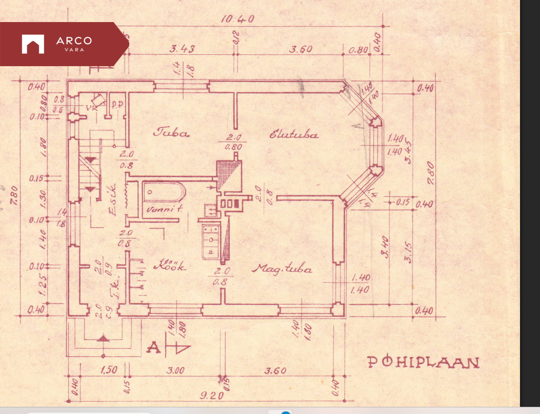 For sale - house Talve 48, Kuressaare linn, Saaremaa vald, Saare maakond