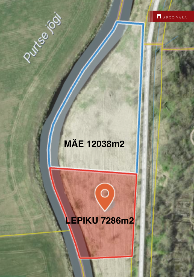 Müüa maa Lohkuse küla, Lüganuse vald, Ida-Viru maakond