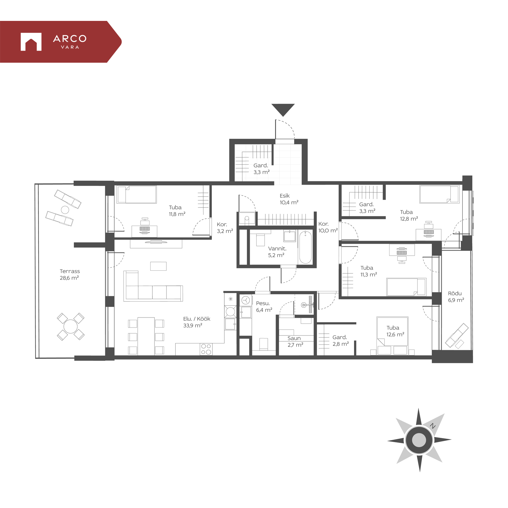 Müüa korter Lammi  8-22, Haabersti linnaosa, Tallinn, Harju maakond