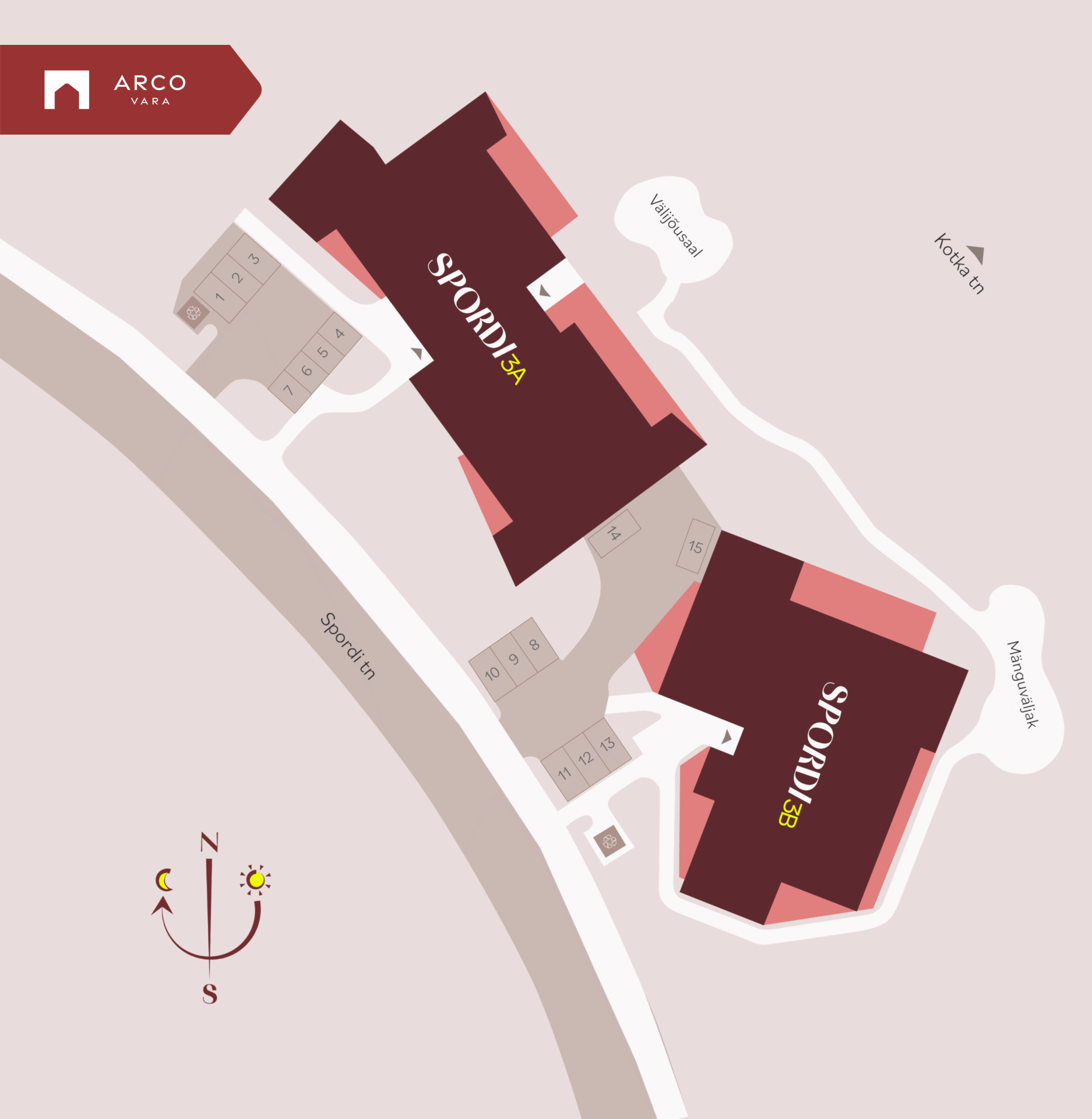 Müüa korter Spordi  3a-21, Kristiine linnaosa, Tallinn, Harju maakond