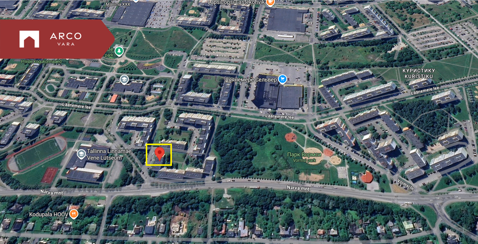 Üürile anda korter Läänemere tee 25, Lasnamäe linnaosa, Tallinn, Harju maakond