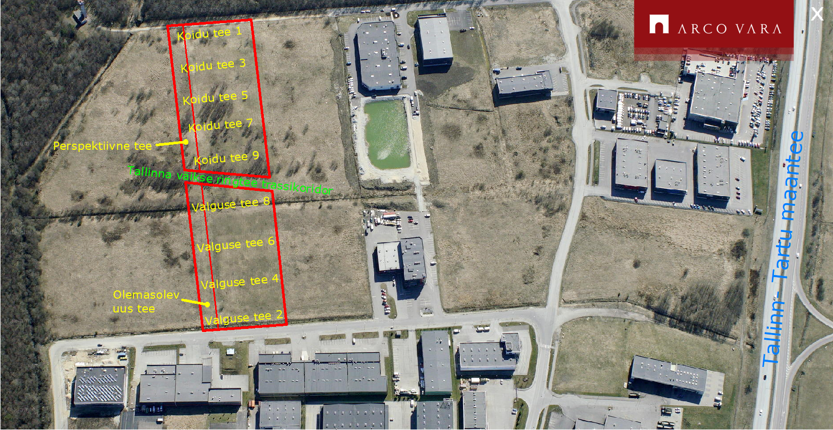 Müüa maa Koidu tee 3, Peetri alevik, Rae vald, Harju maakond