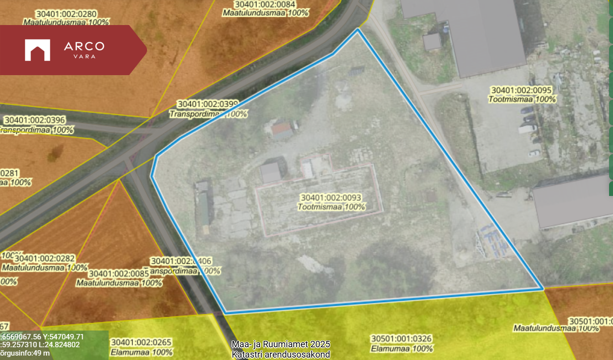 Müüa maa Kesa, Paekna küla, Kiili vald, Harju maakond