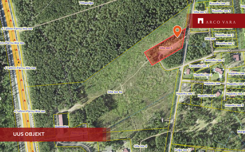 Продаётся дом Silla tee, Eeslinn, Pärnu linn, Pärnu maakond