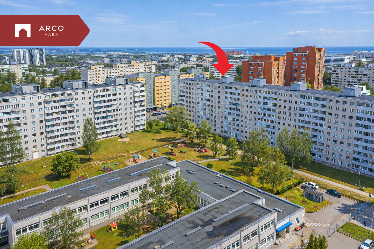 Müüa korter Punane 21, Lasnamäe linnaosa, Tallinn, Harju maakond