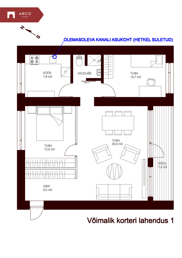 Müüa korter Liivalaia 29, Kesklinn (Tallinn), Tallinn, Harju maakond