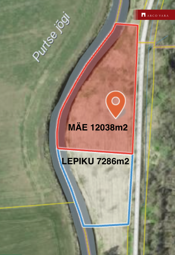 Müüa maa Lepiku, Lohkuse küla, Lüganuse vald, Ida-Viru maakond
