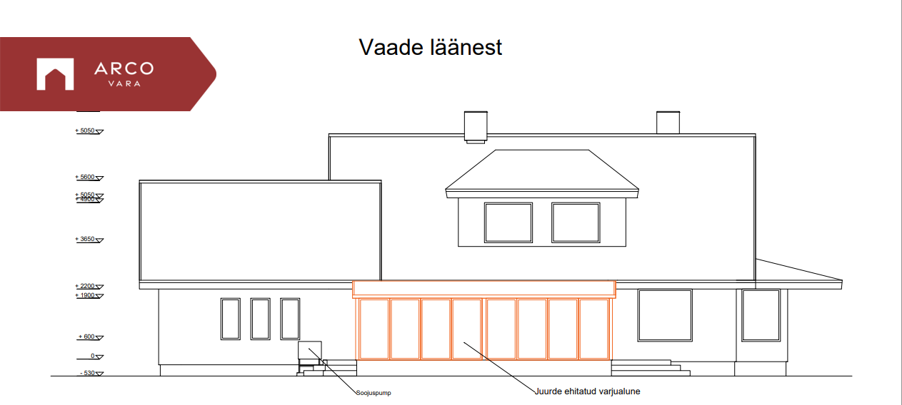 Müüa maja Koidu tee 7, Kelvingi küla, Viimsi vald, Harju maakond