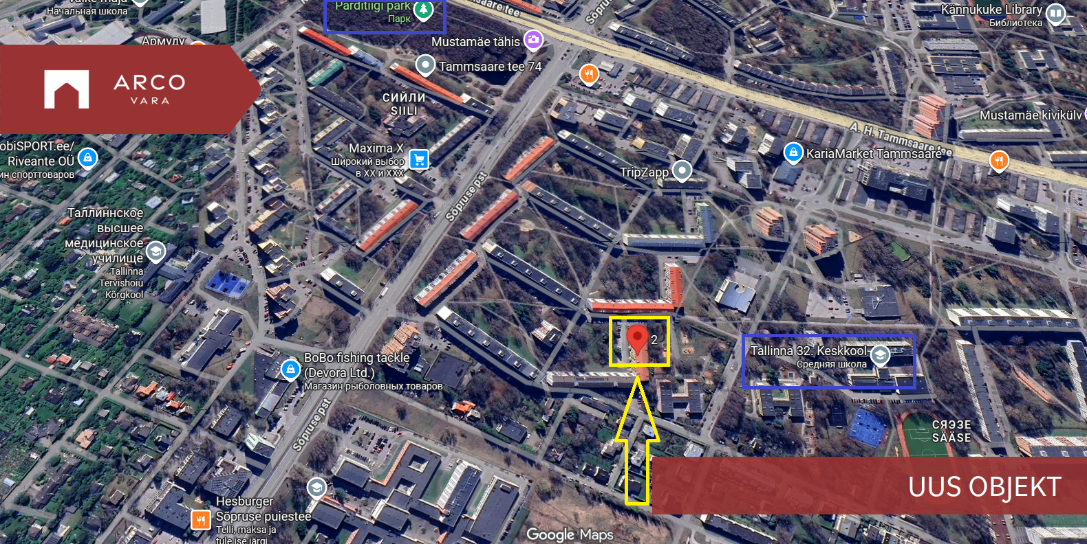 Müüa korter Kuklase 2, Mustamäe linnaosa, Tallinn, Harju maakond