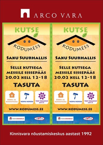 Arco Vara osaleb Kodumessil 2015